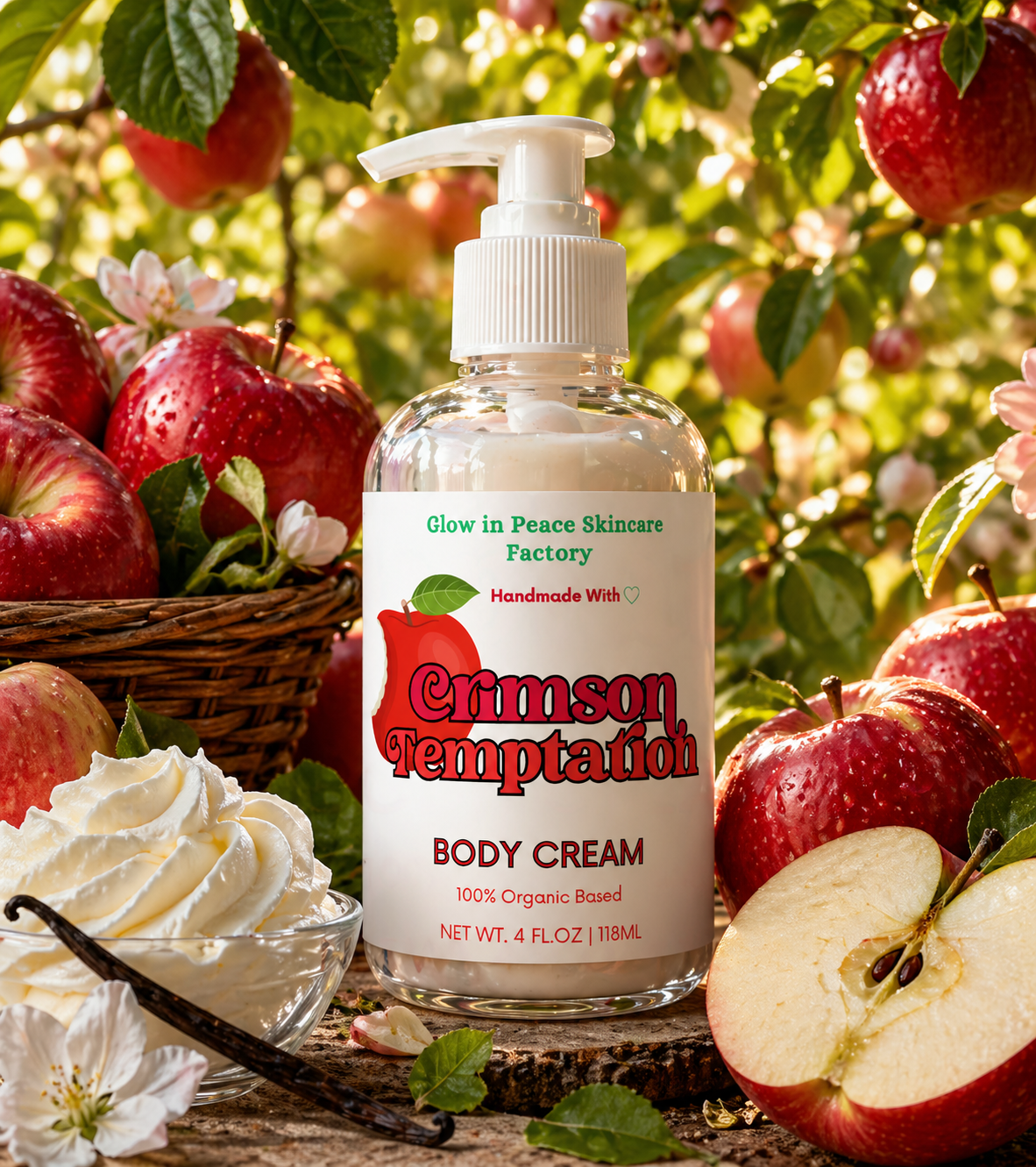 Crimson Temptation Body Cream