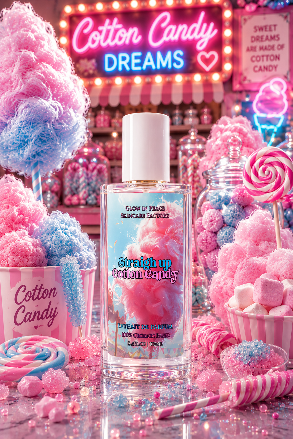 Straight Up Cotton Candy Extrait