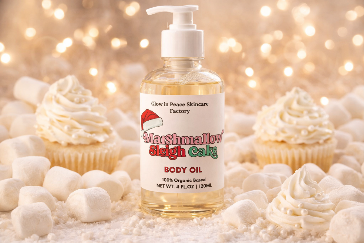 Marshmallow Sleigh Cake Body Oil π·