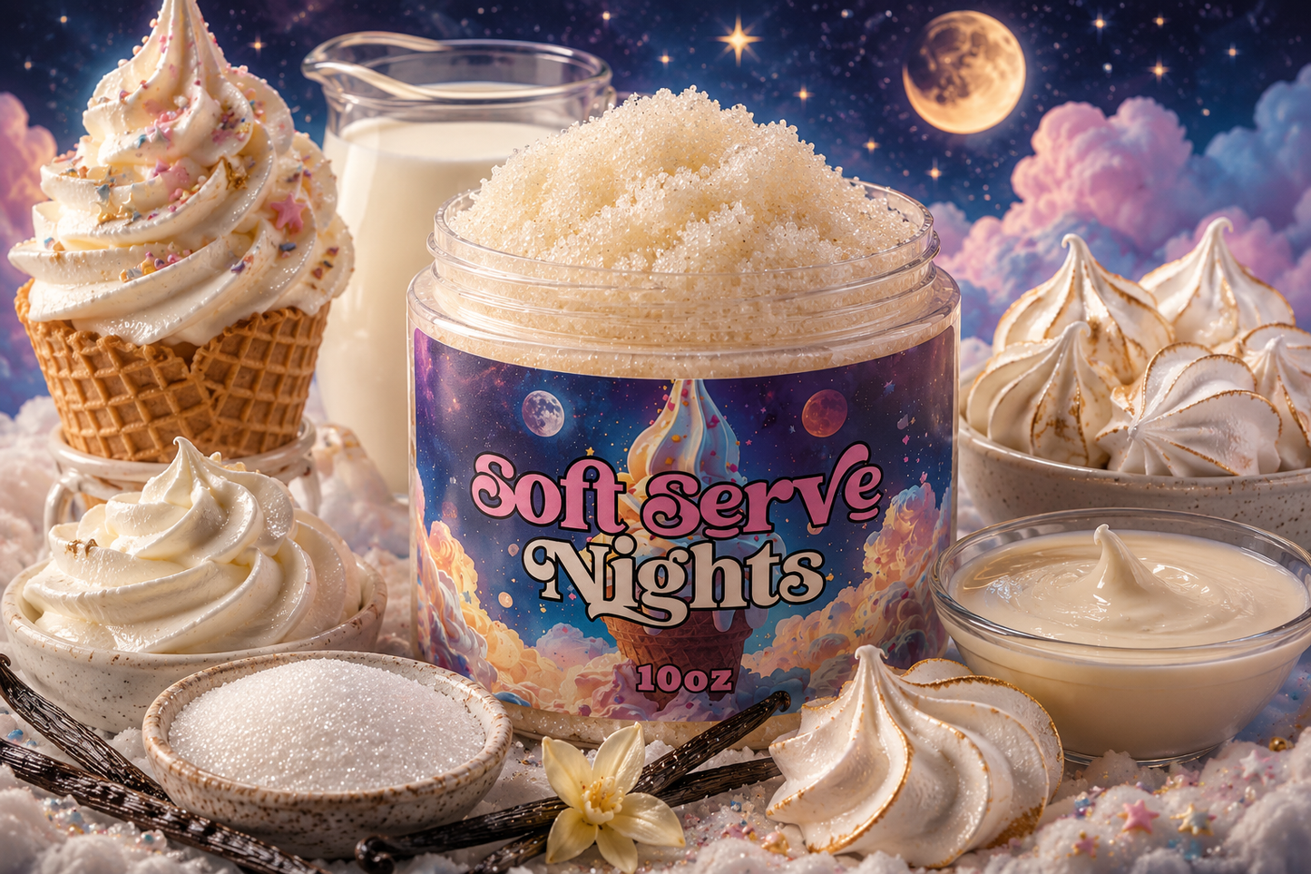 Soft Serve Nights Sugar Scoops (Coming Soon)