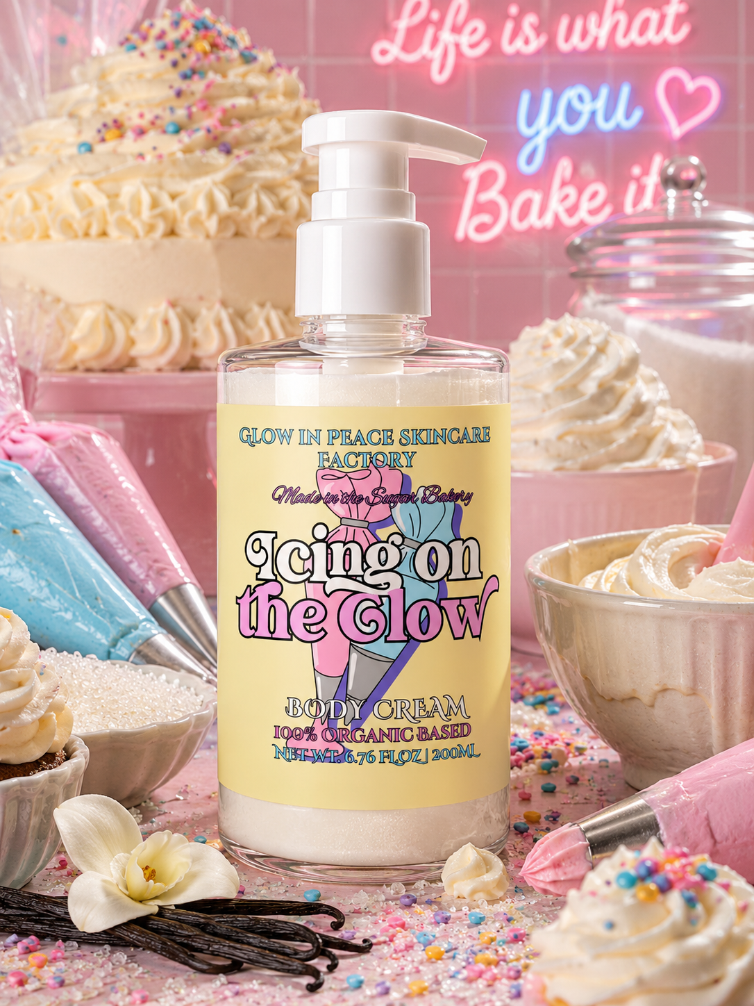 Icing on the Glow Body Cream 🧁 (Dropping this Spring)