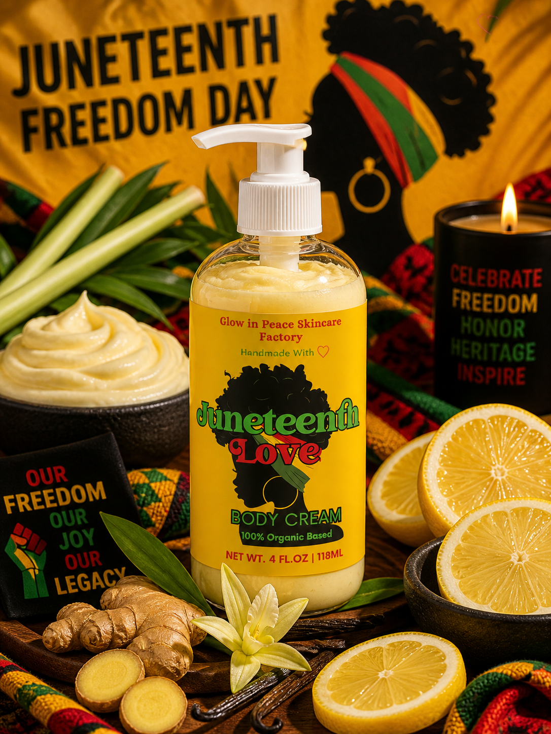 Juneteenth Love Body Cream