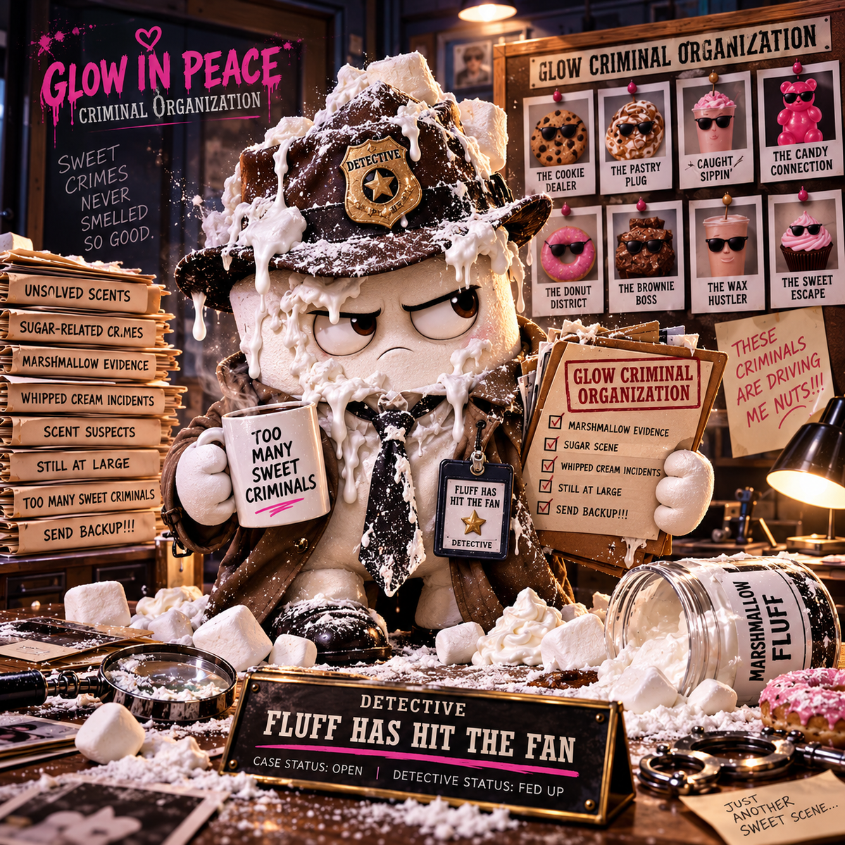 Fluff Has Hit The Fan Glow Frosting
