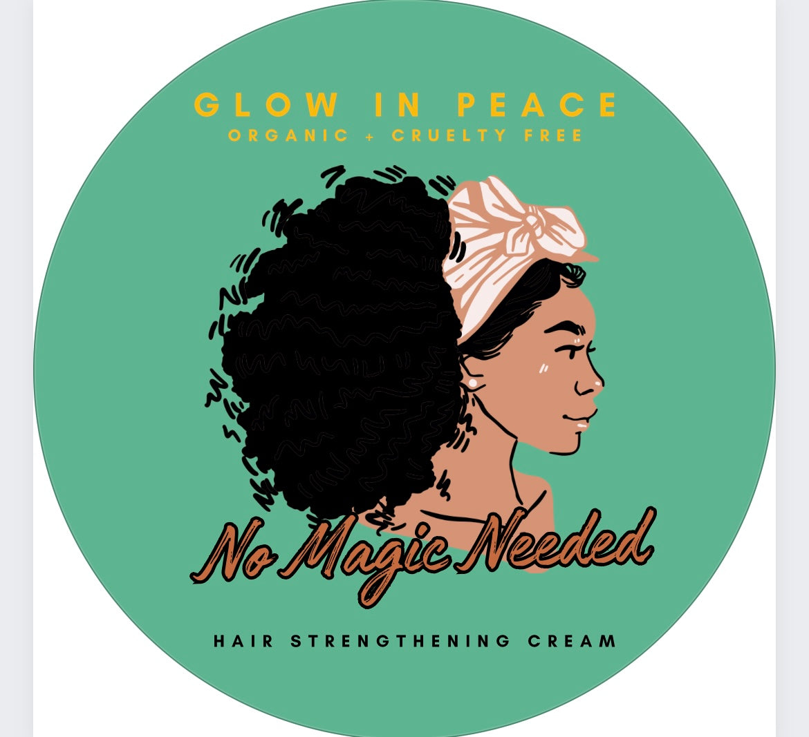 No Magic Needed Organic Hair Strengthening Cream