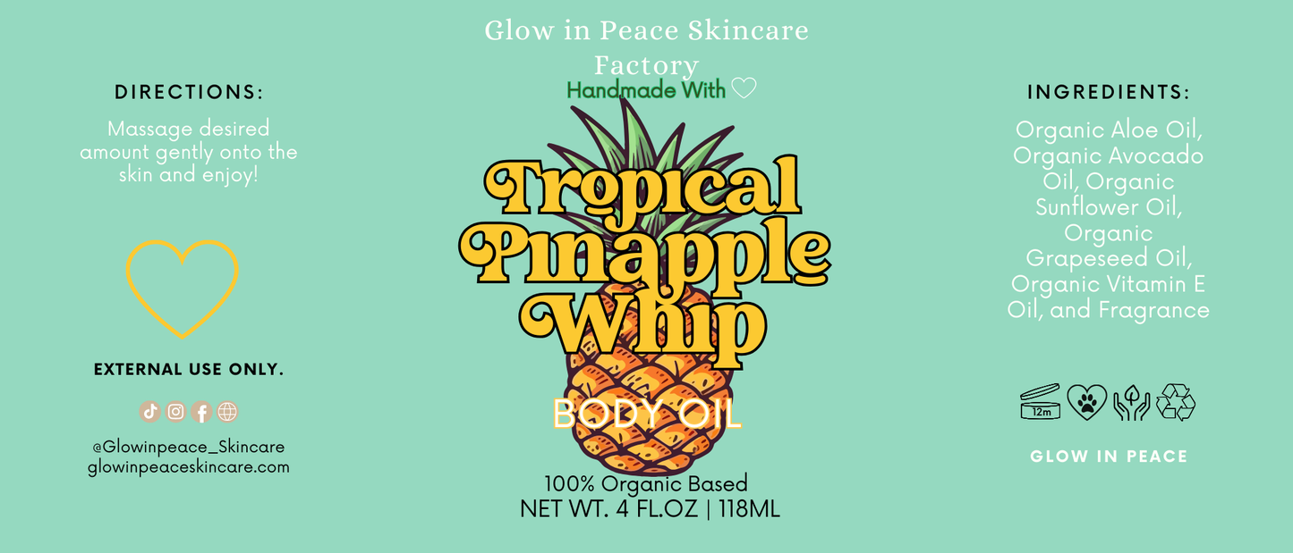 Tropical Pineapple Whip Body Oil