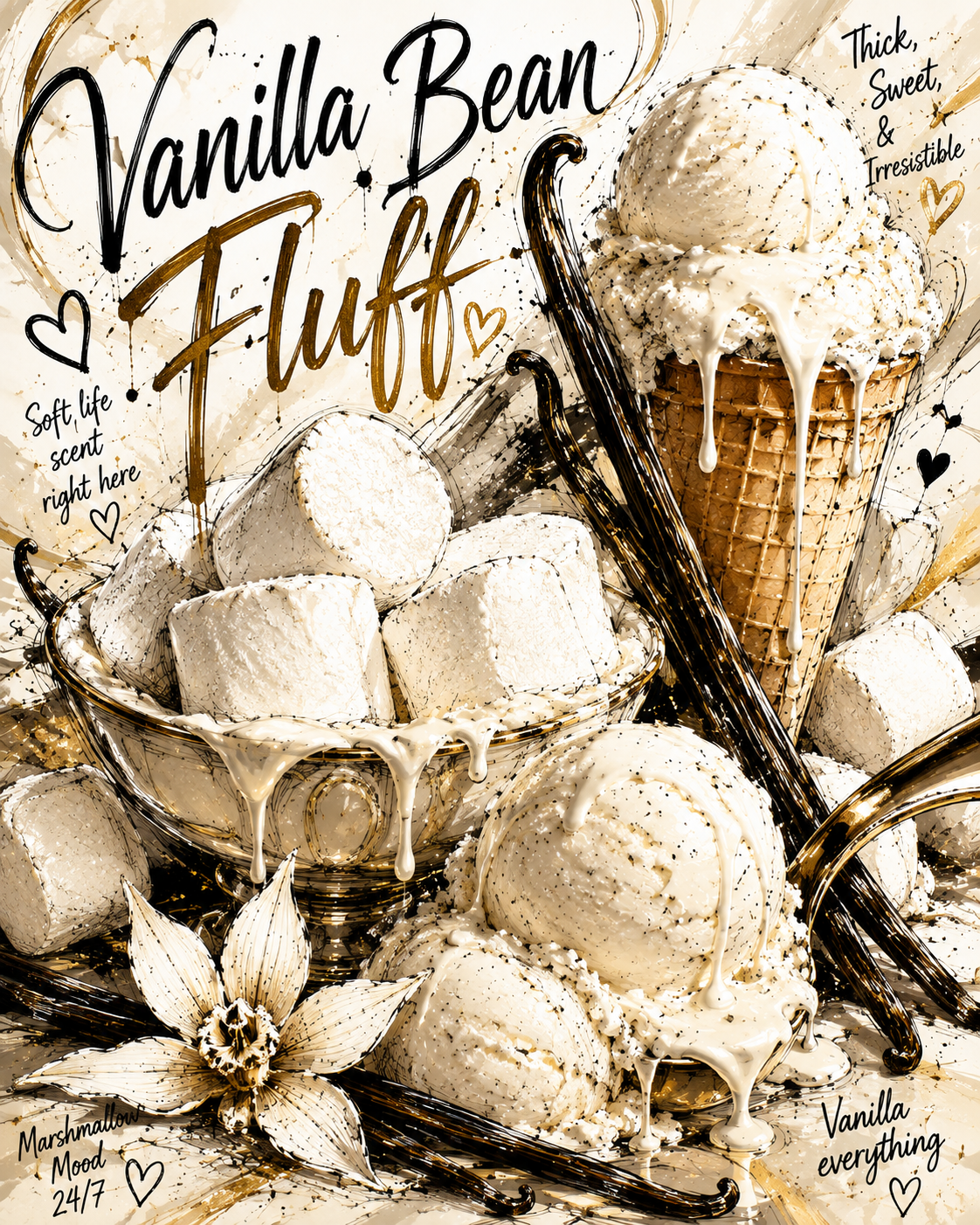 Vanilla Bean Fluff Body Cream