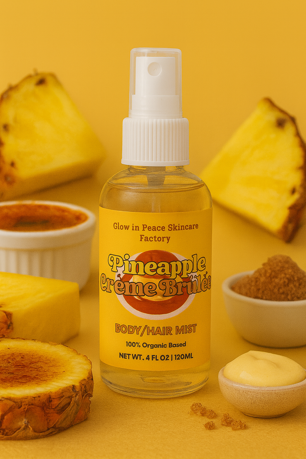 Pineapple Crème Brûlée Body/Hair Mist