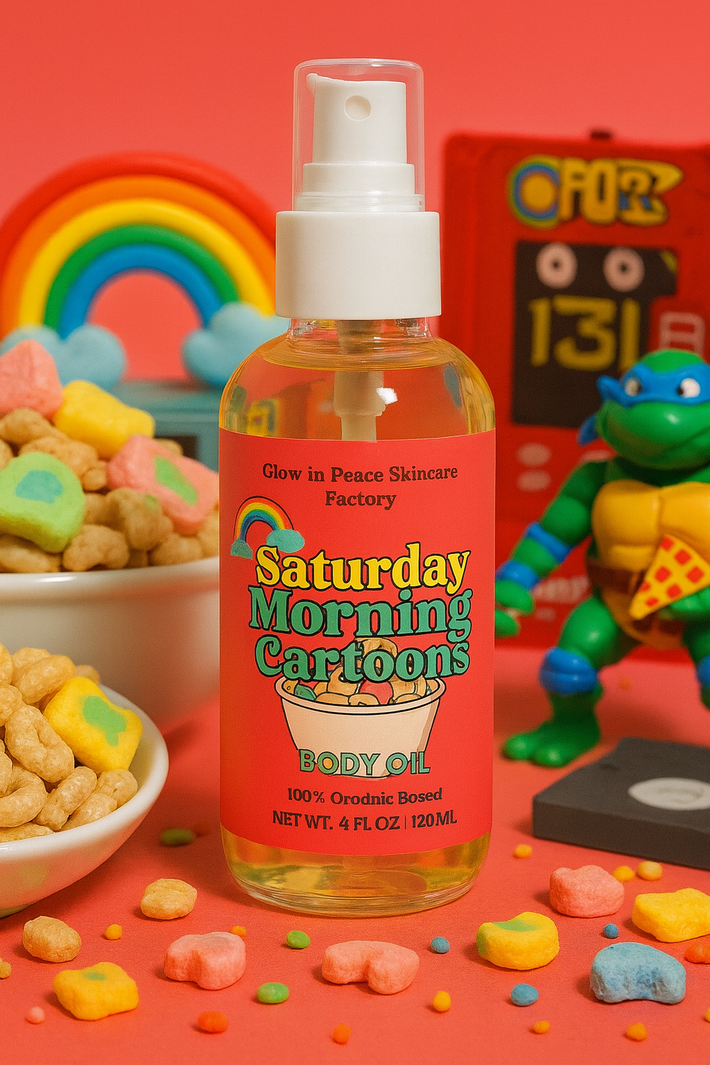 Saturday Morning Cartoons Body Oil