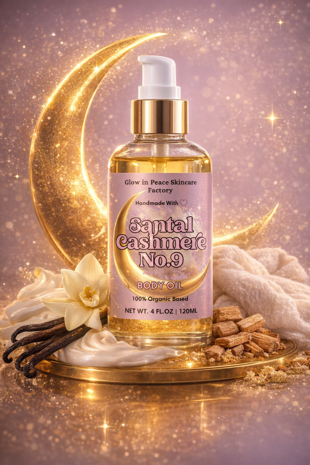 Santal Cashmere No.9 Body Oil