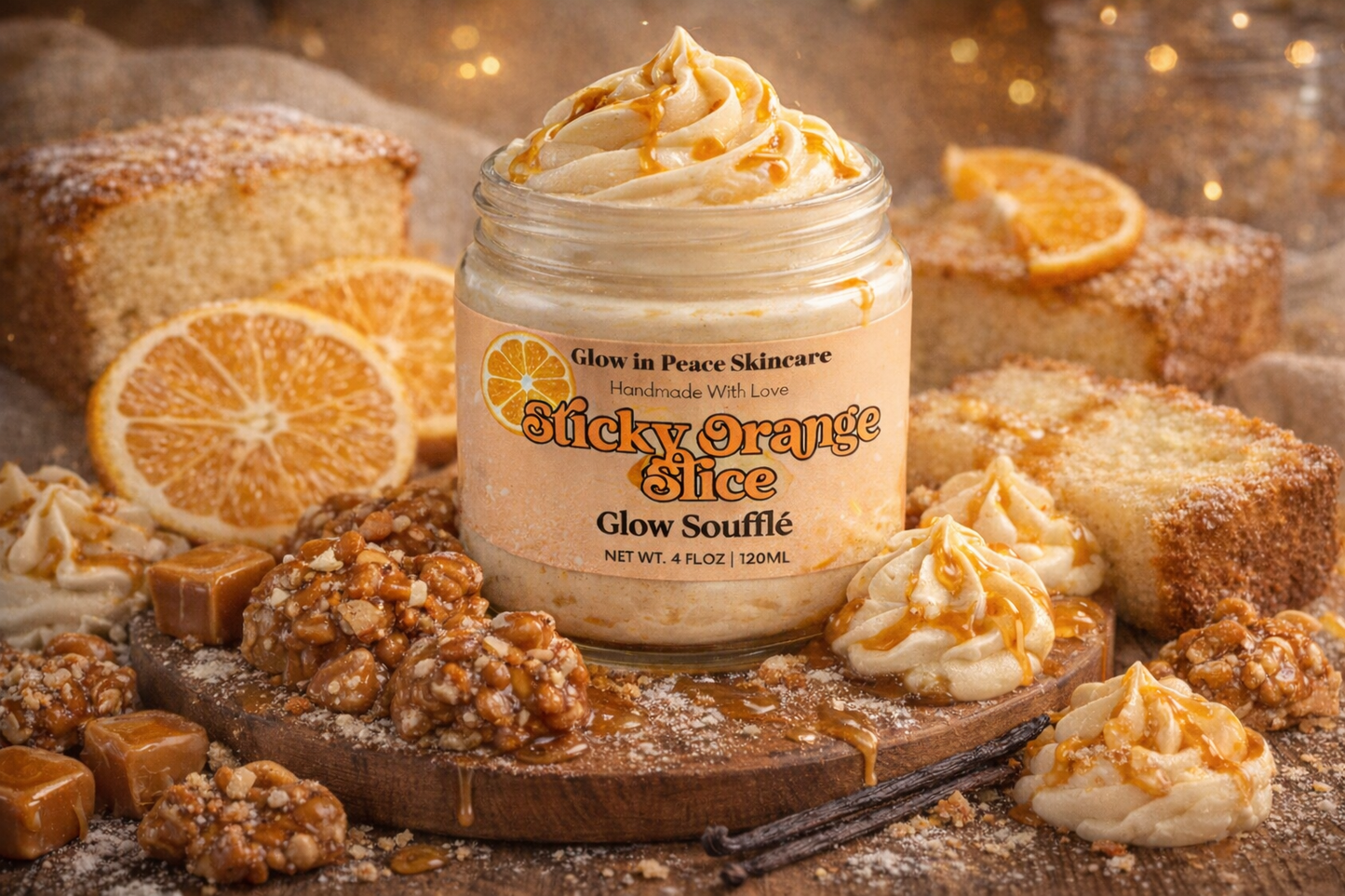 Sticky Orange Slice 🍊 🧁