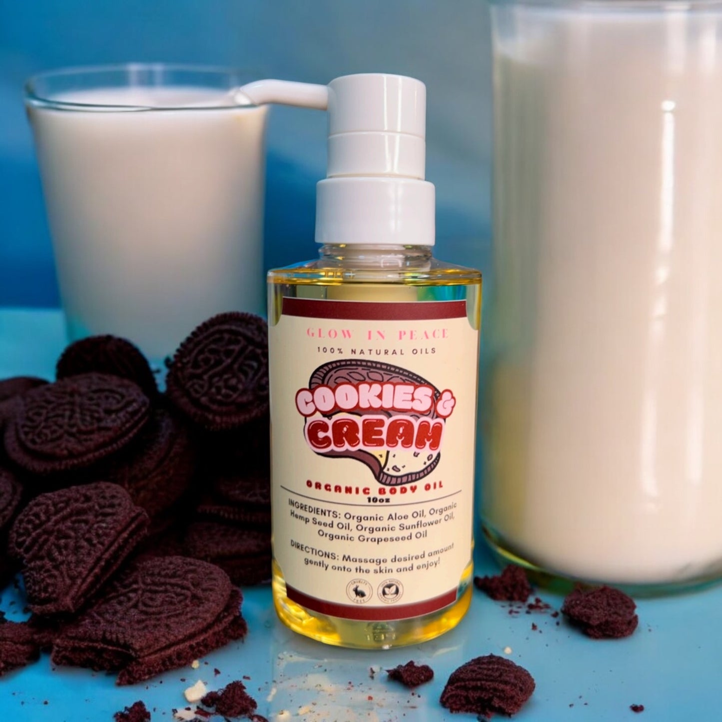 Cookies & Cream Body Oil 10oz