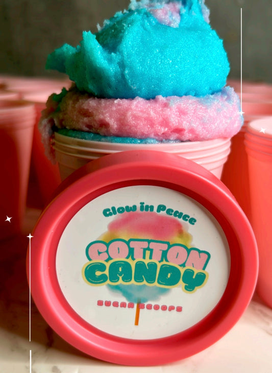 Cotton Candy Sugar Scoops