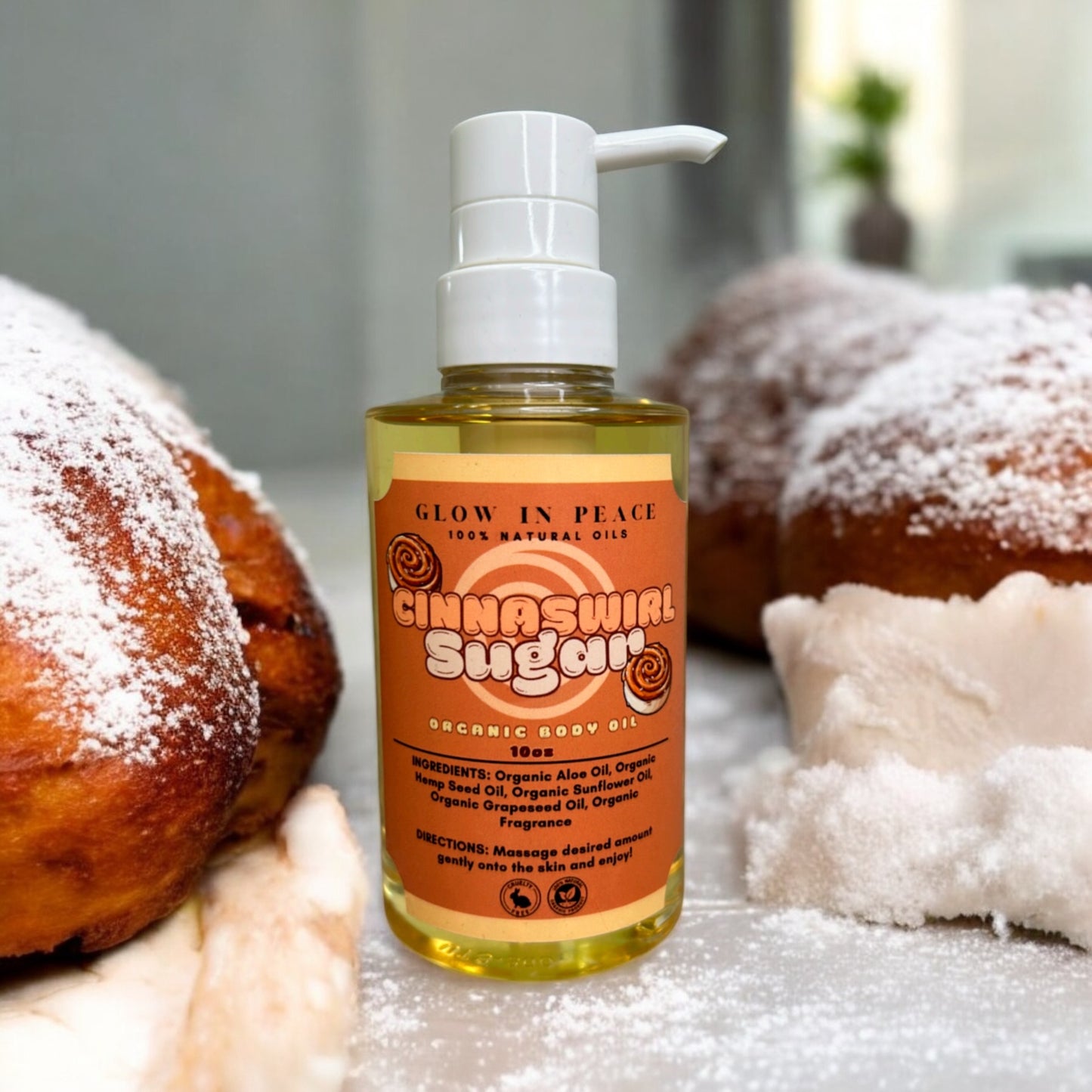 CinnaSwirl Sugar Body Oil 10oz