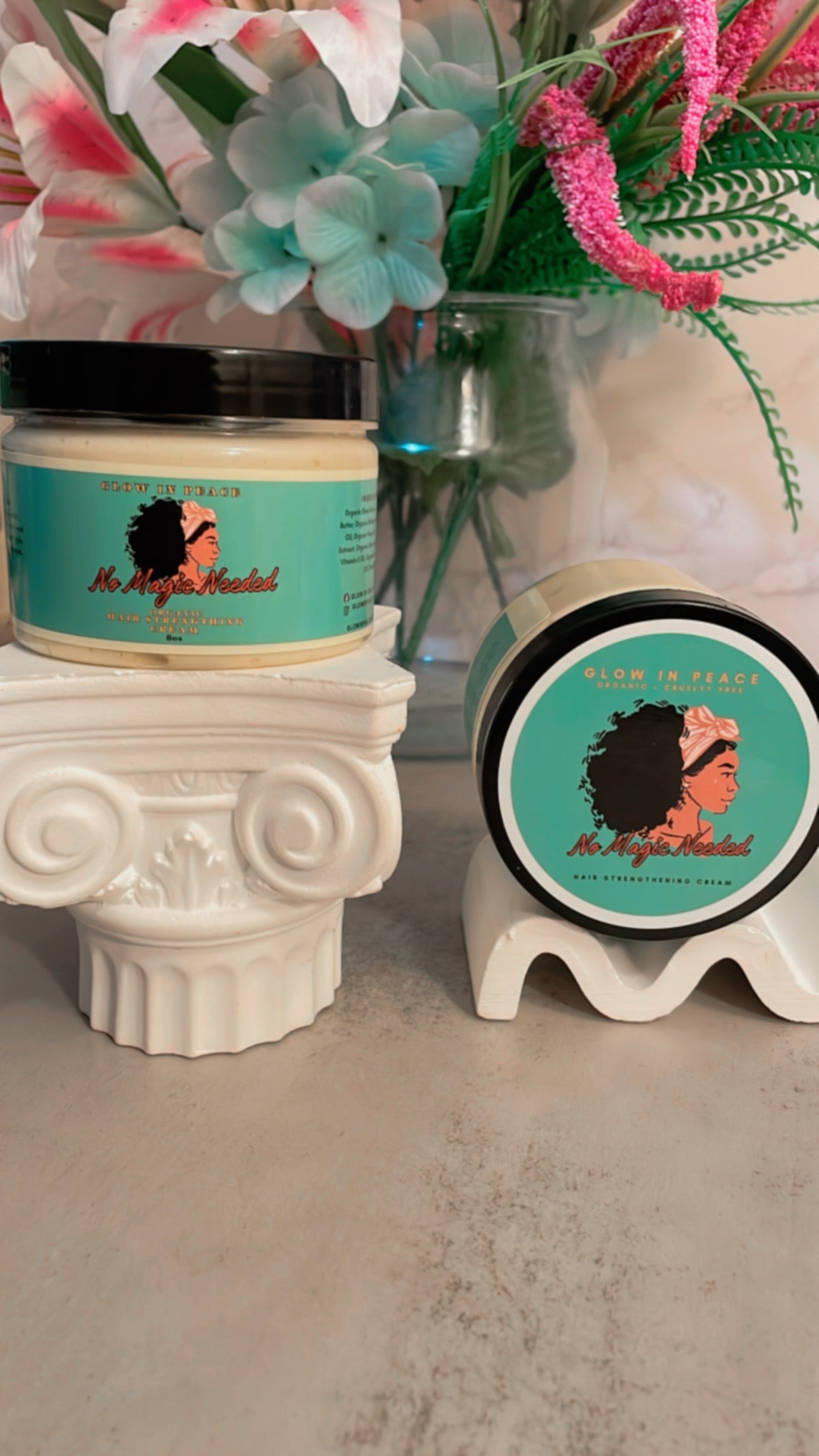 No Magic Needed Organic Hair Strengthening Cream