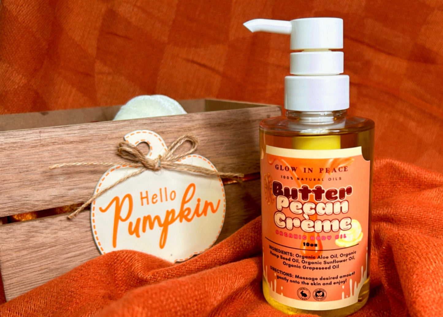 Butter Pecan Crème Body Oil 10oz