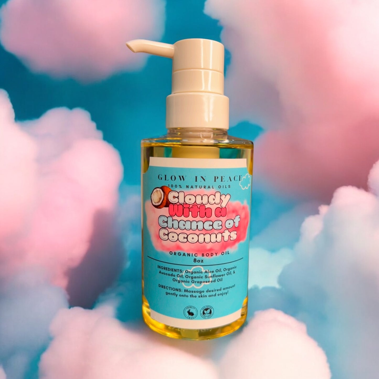 Cloudy With a Chance of Coconuts Body Oil 10oz