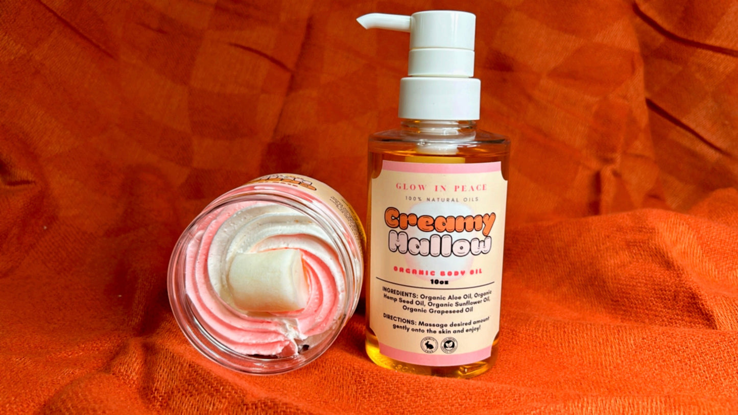 Creamy Mallow Body Oil 10oz