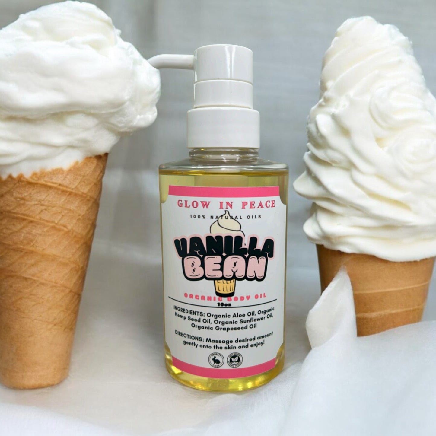 Vanilla Bean Body Oil 10oz