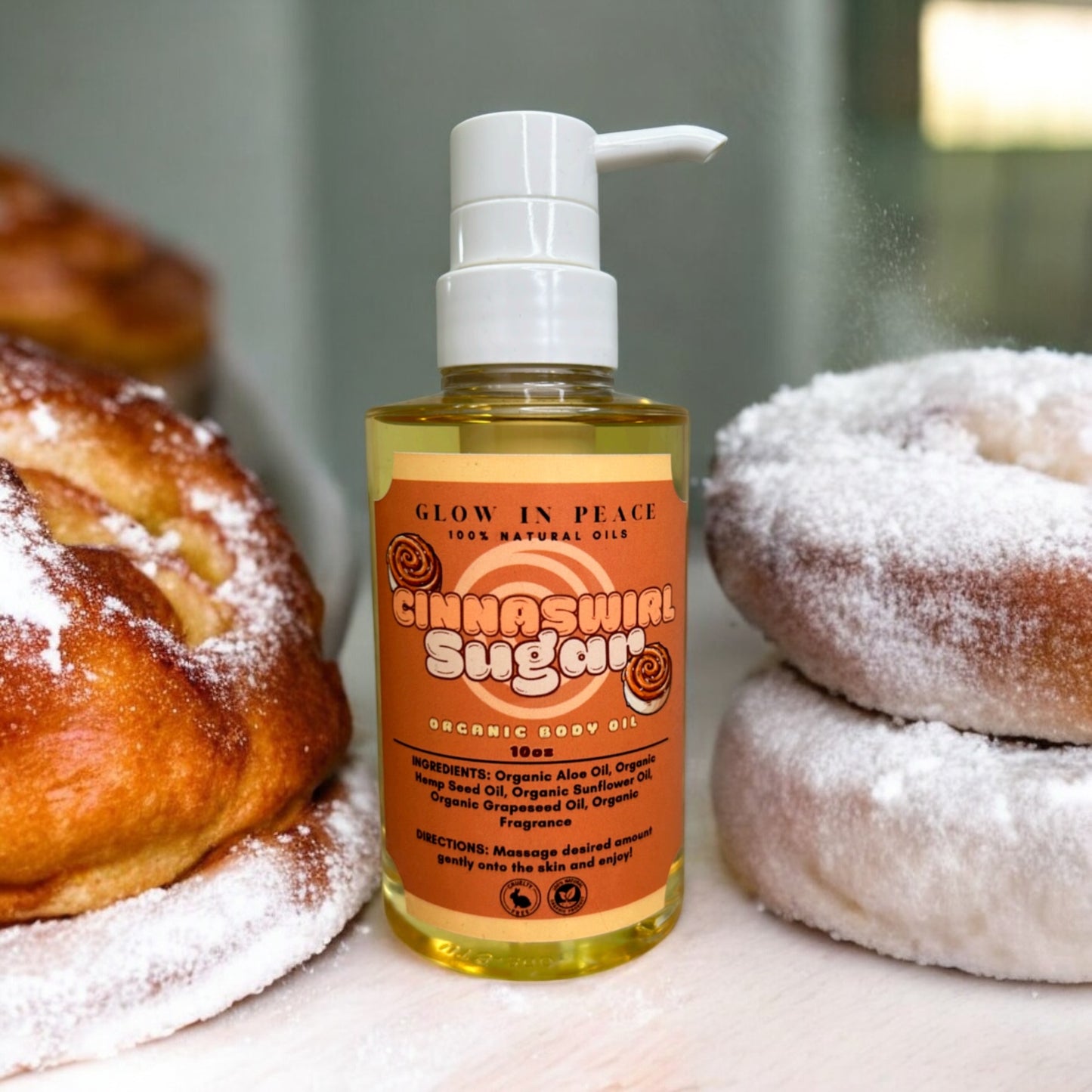 CinnaSwirl Sugar Body Oil 10oz