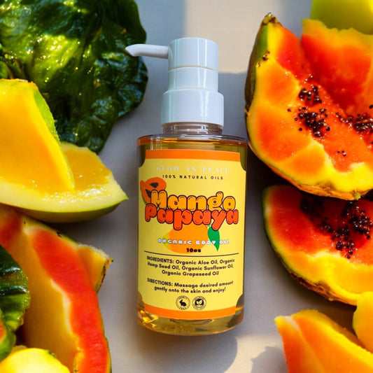 Mango Papaya Body Oil 10oz