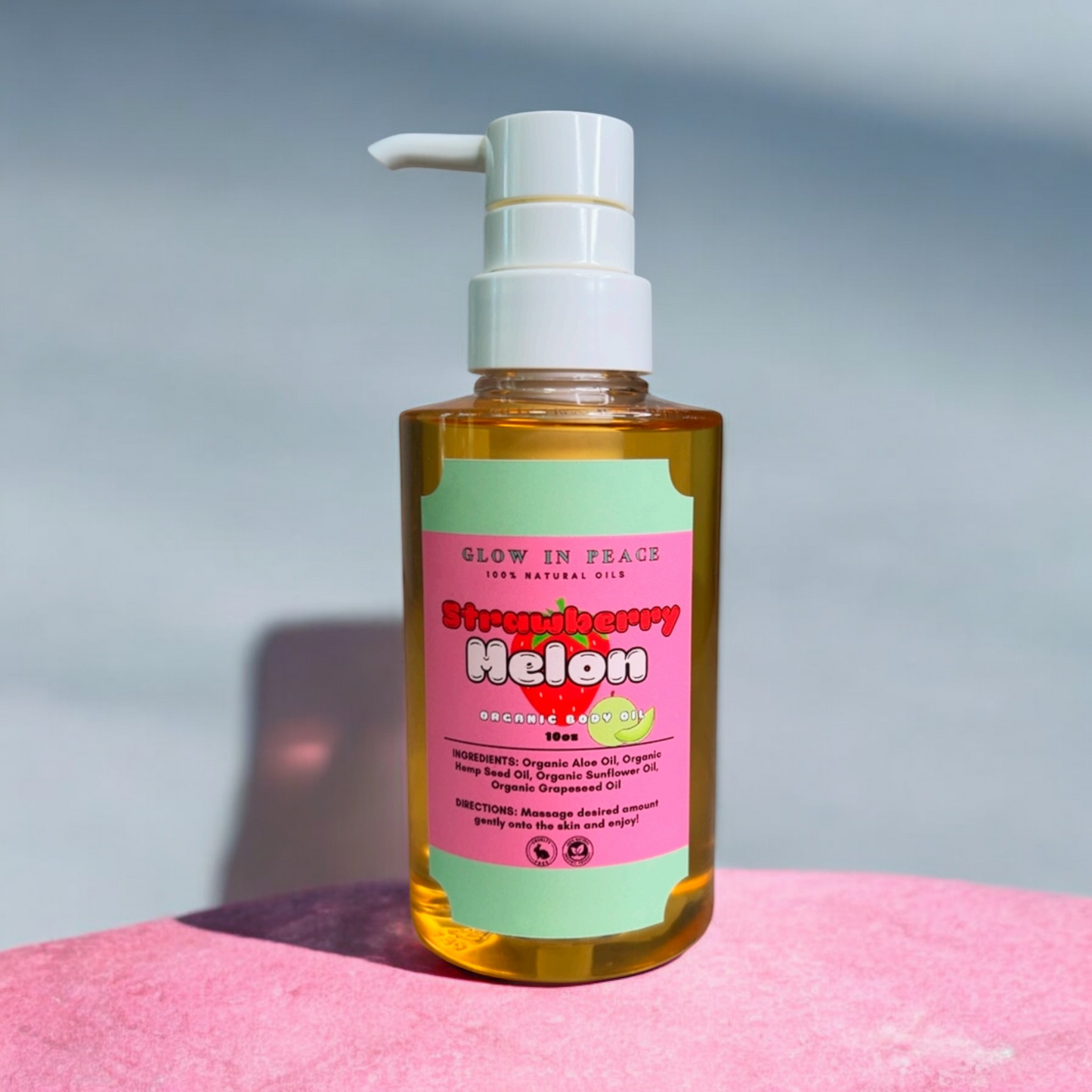 Strawberry Melon Body Oil 10oz