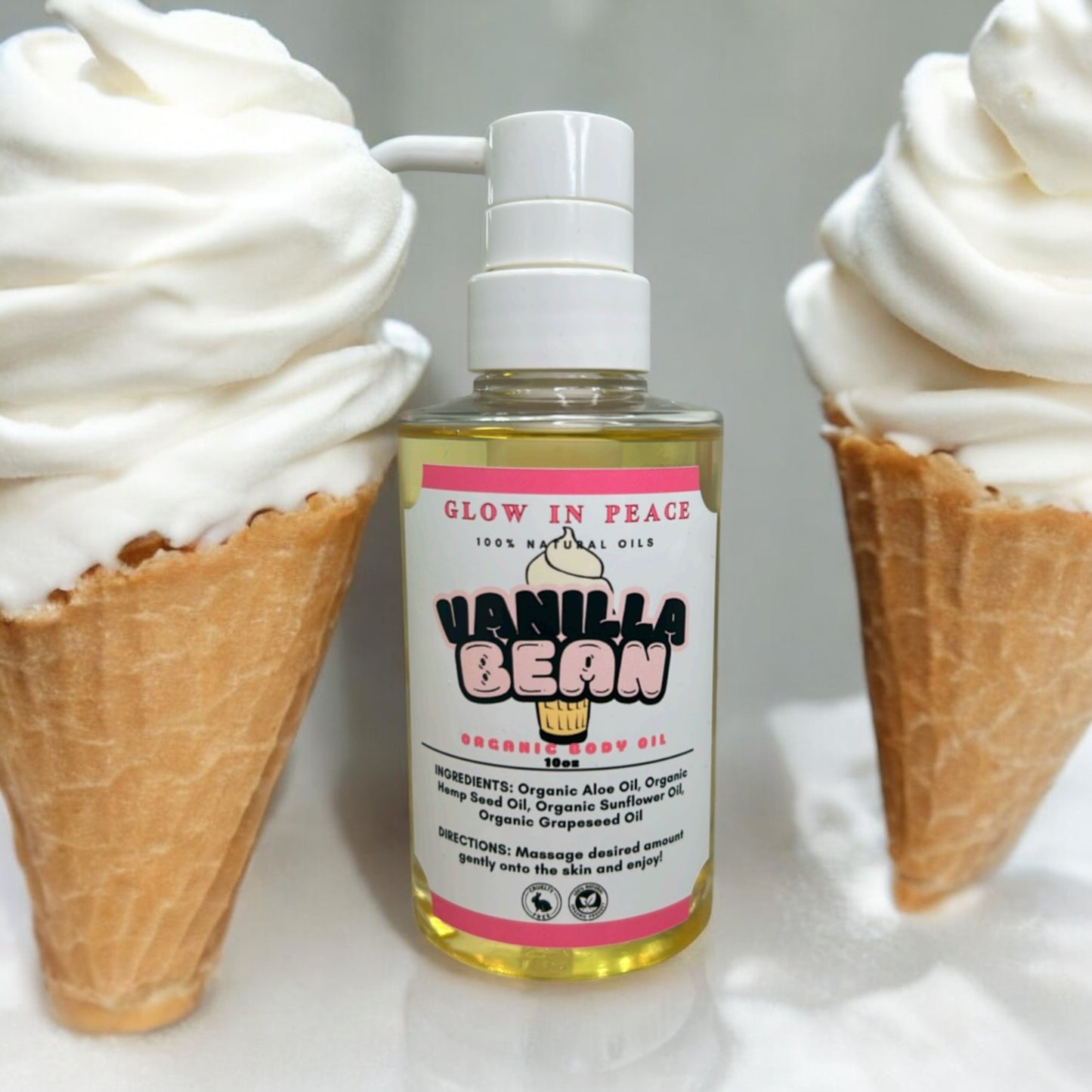 Vanilla Bean Body Oil 10oz