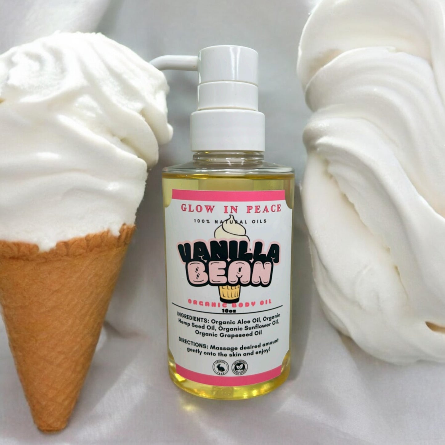 Vanilla Bean Body Oil 10oz