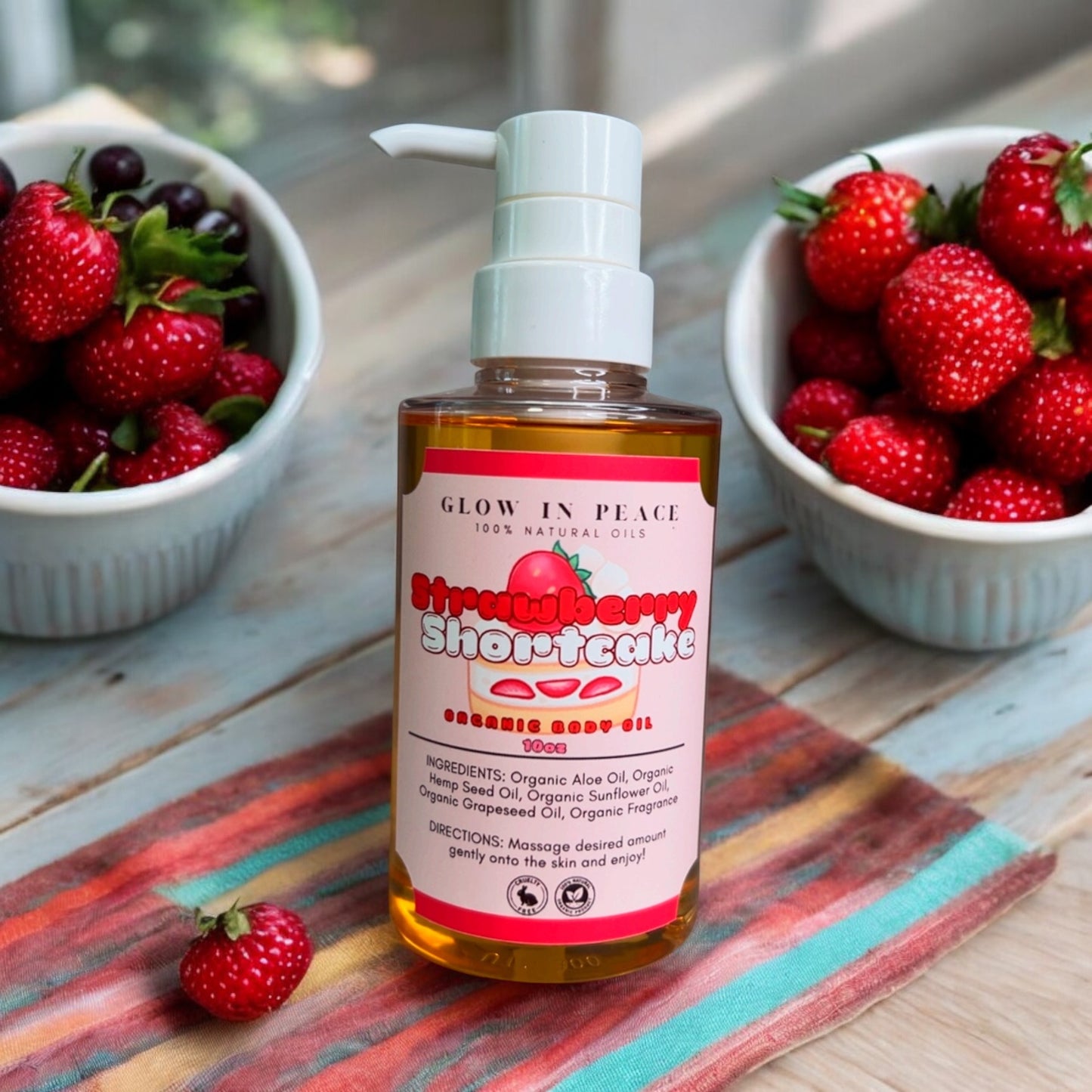 Strawberry Shortcake Body Oil 10oz