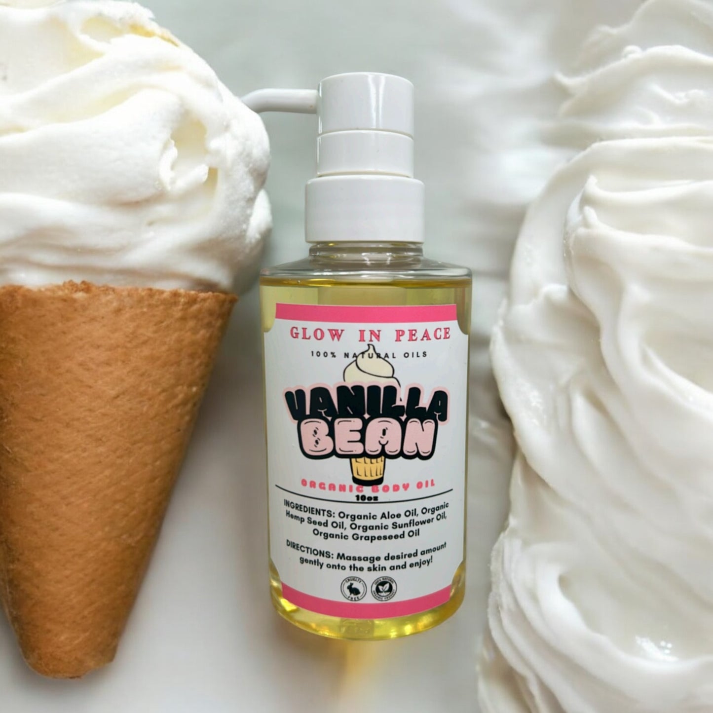 Vanilla Bean Body Oil 10oz