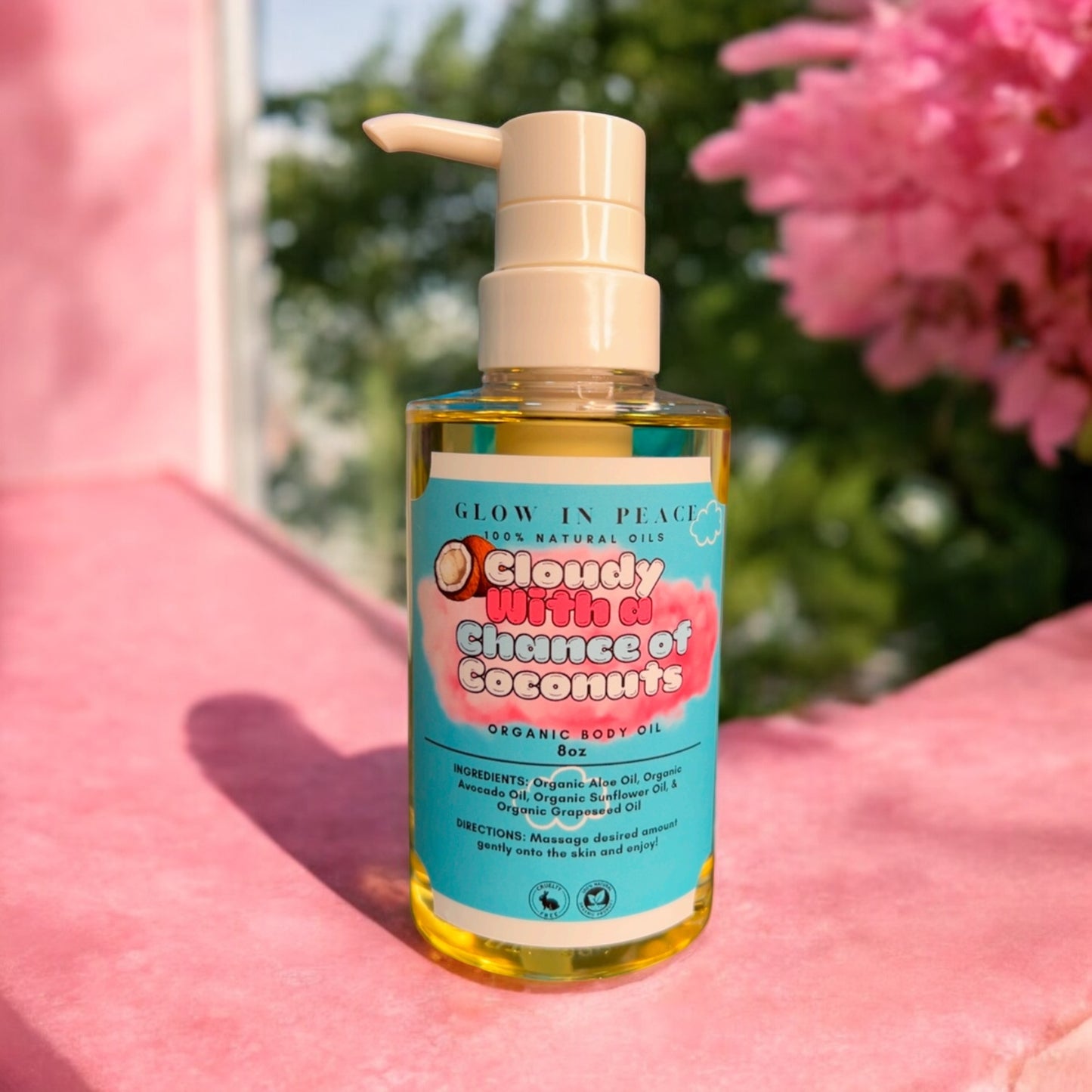 Cloudy With a Chance of Coconuts Body Oil 10oz