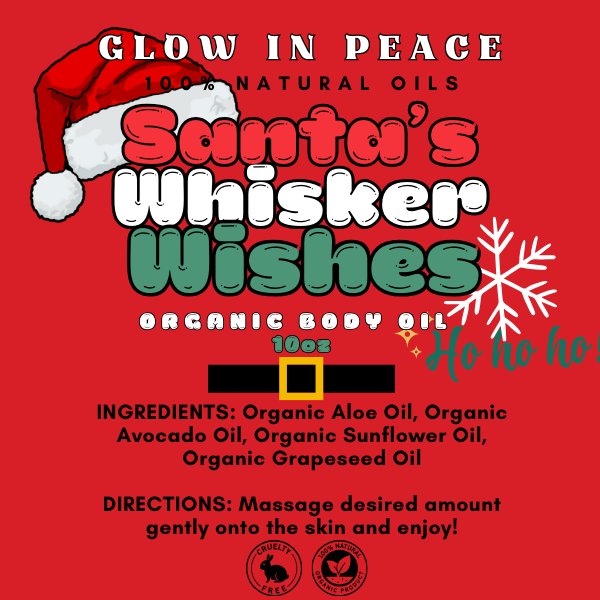 Santa’s Whisker Wishes Body Oil 10ox