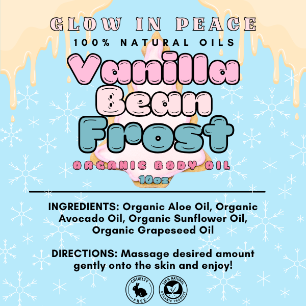 Vanilla Bean Frost Body Oil 10oz