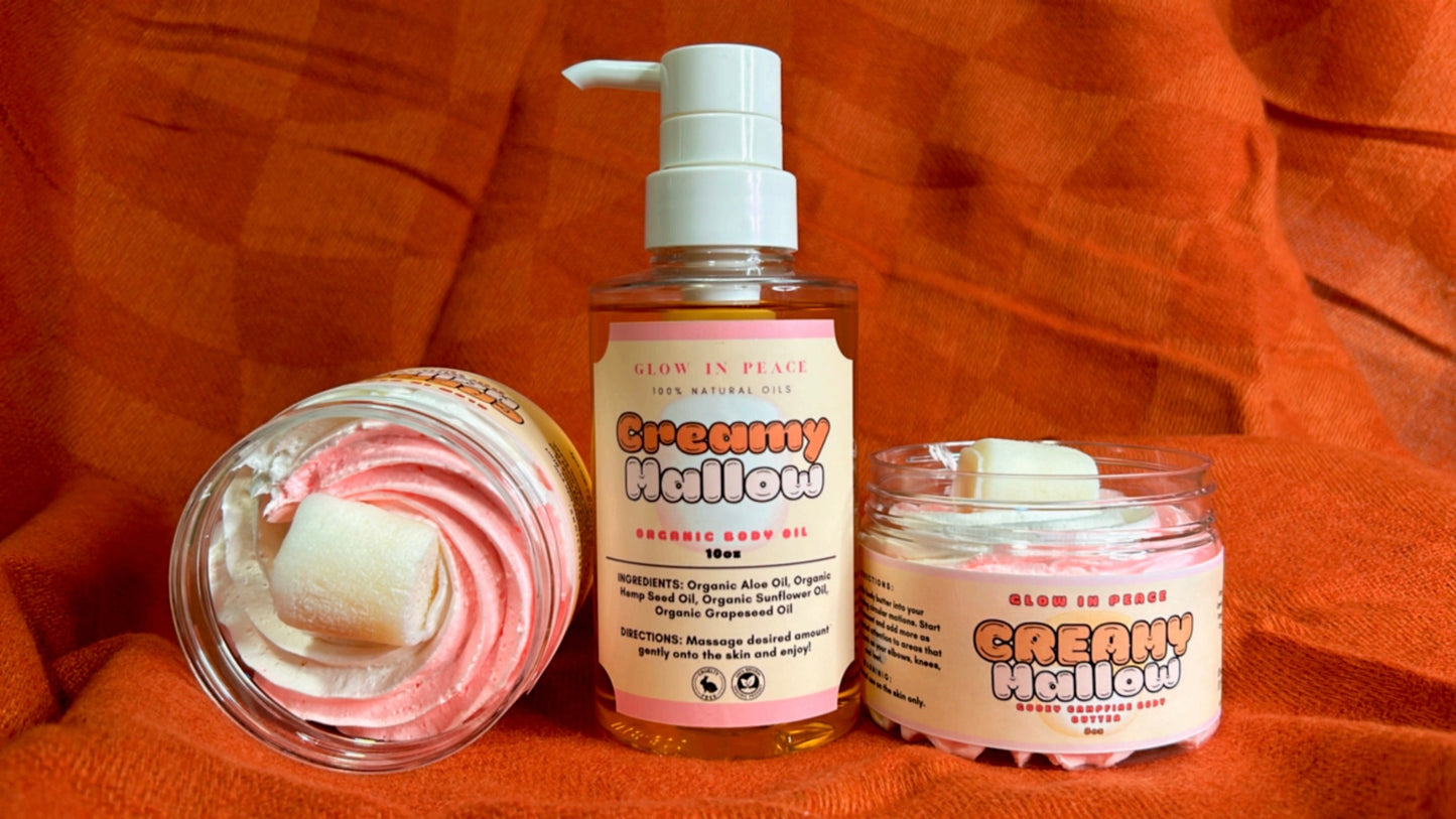 Creamy Mallow Body Oil 10oz