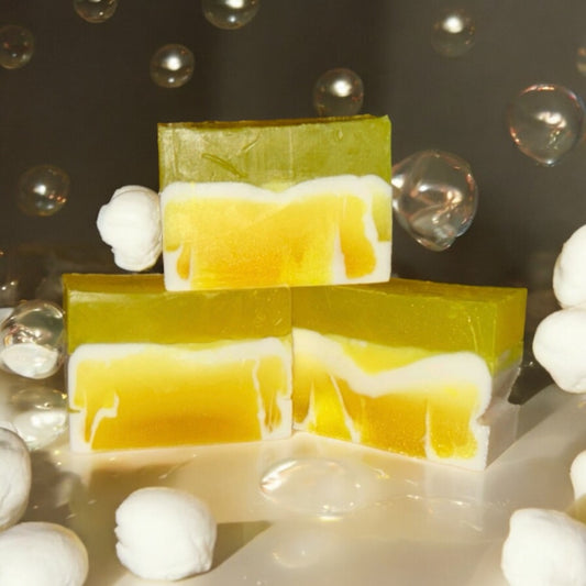 Banana Coconut Marshmallow Fluff Soap Bar