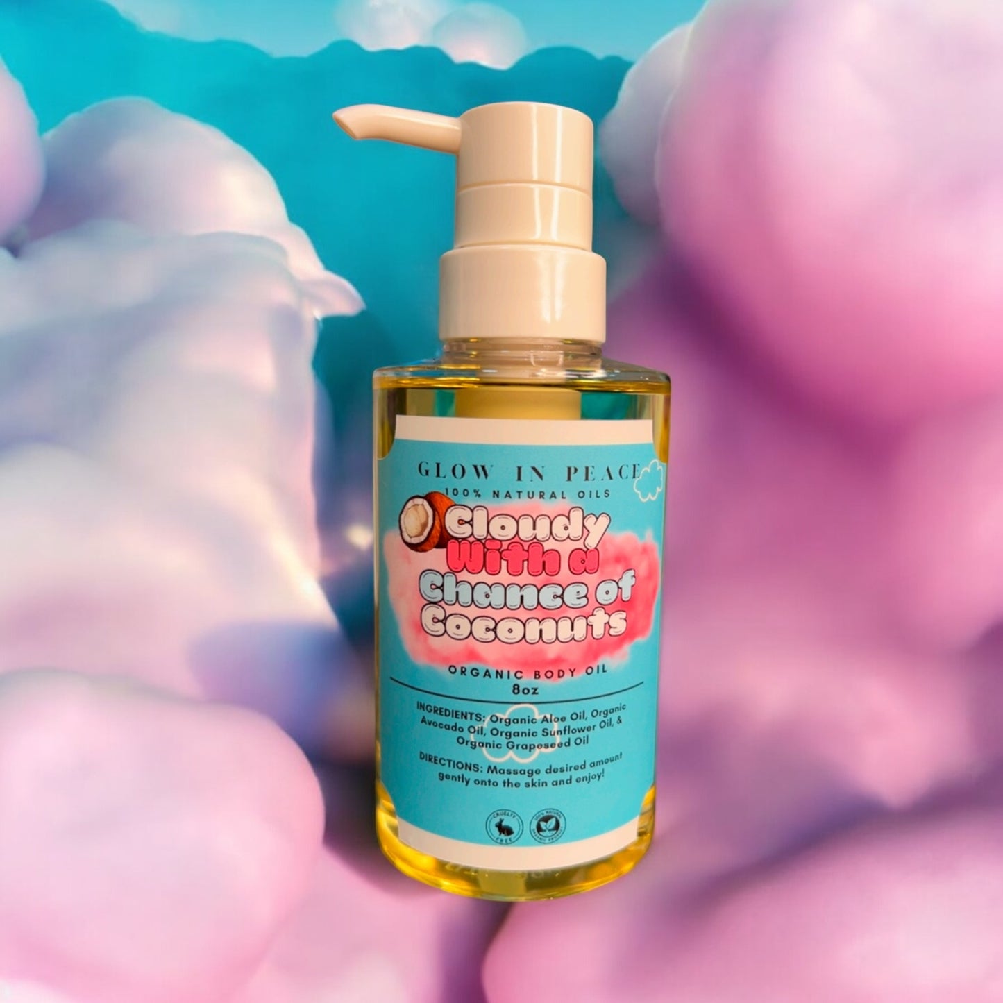 Cloudy With a Chance of Coconuts Body Oil 10oz