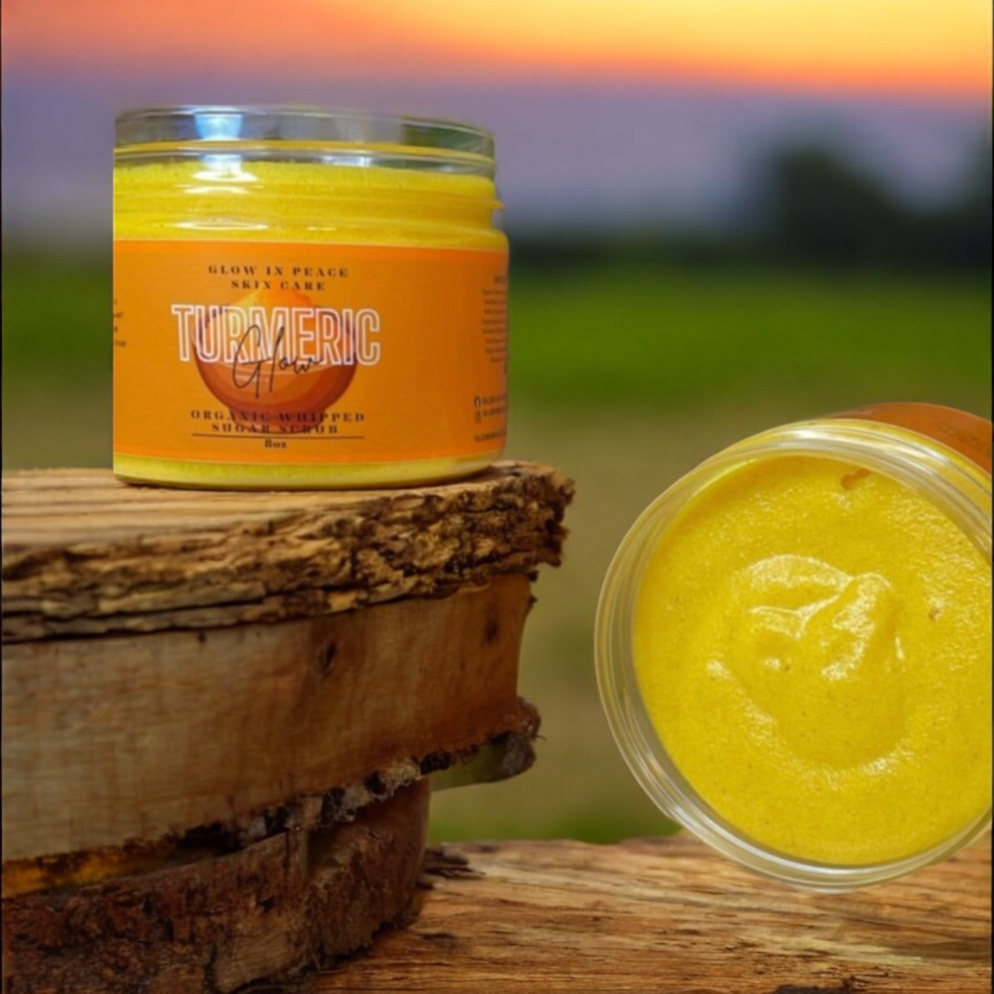 Turmeric & Lemon Glow Scrub