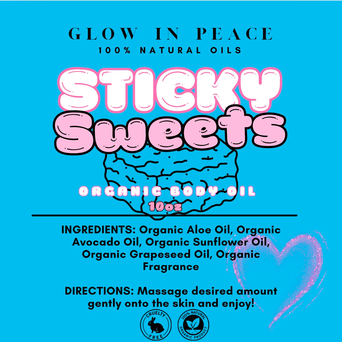 Sticky Sweets Body Oil 10oz