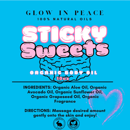 Sticky Sweets Body Oil 10oz