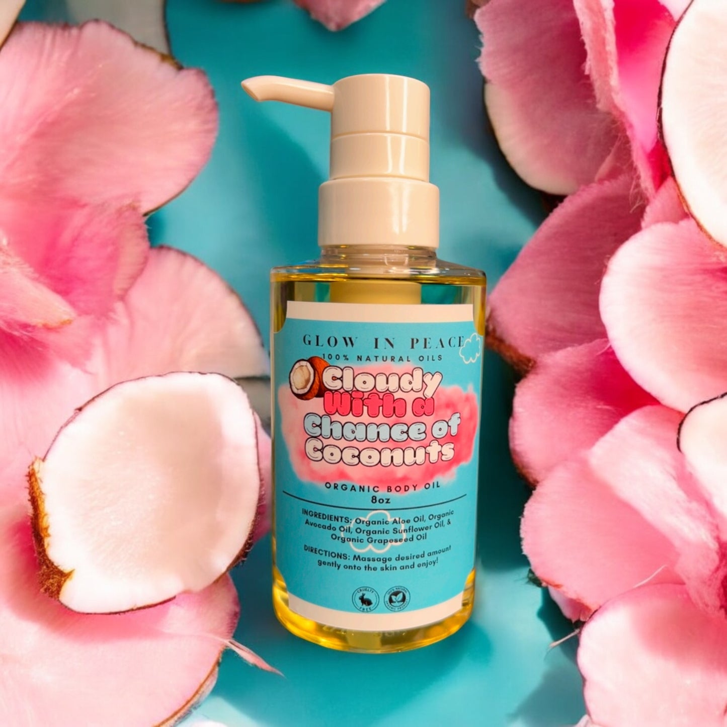 Cloudy With a Chance of Coconuts Body Oil 10oz