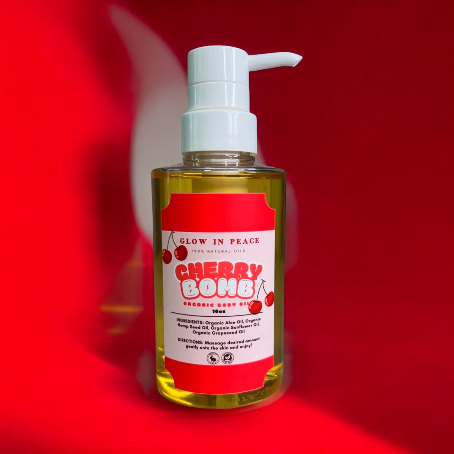 Cherry Bomb Body Oil 10oz