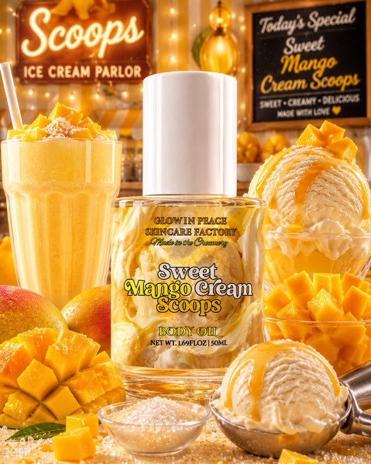 Sweet Mango Cream Scoops Body Oil (Coming Soon)