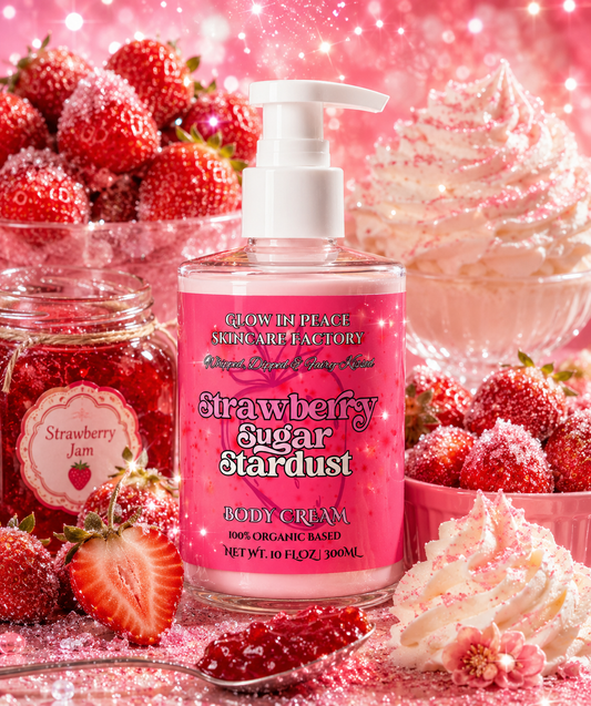 Strawberry Stardust Body Cream (Coming Soon)