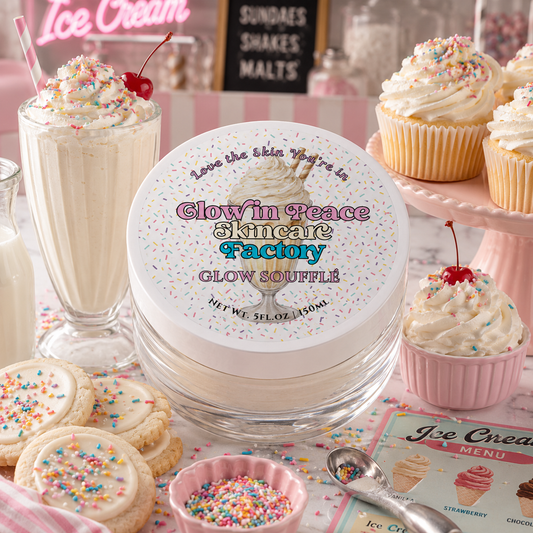 Cupcake Cookie Milkshake Glow Soufflé