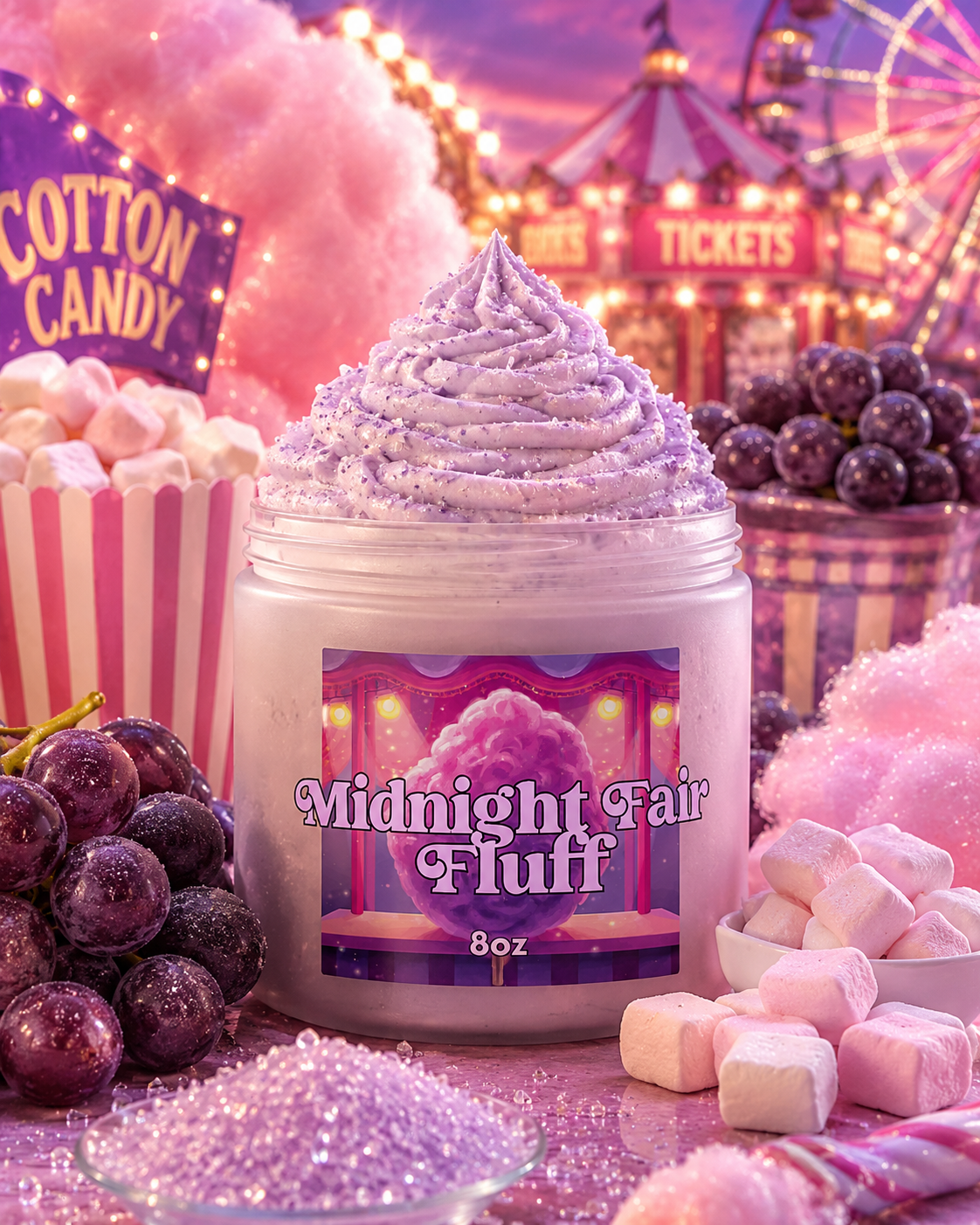 Midnight Fair Fluff Dreamy Suds