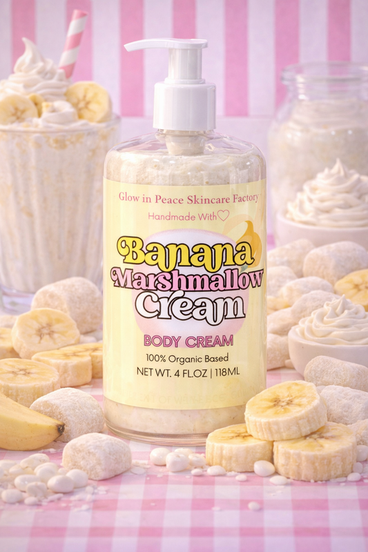 Banana Marshmallow Cream Body Cream