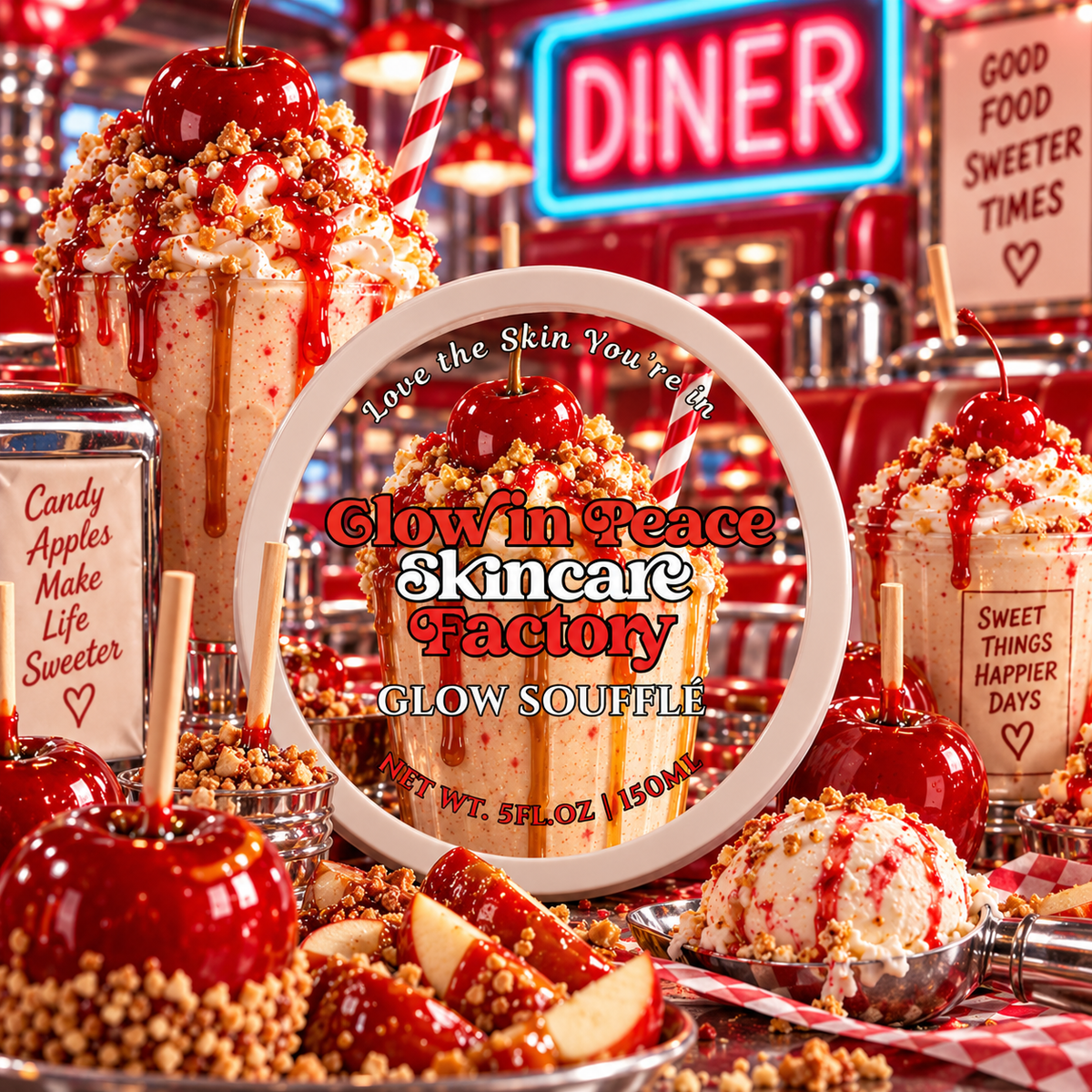 Candy Apple Cruise Glow Soufflé