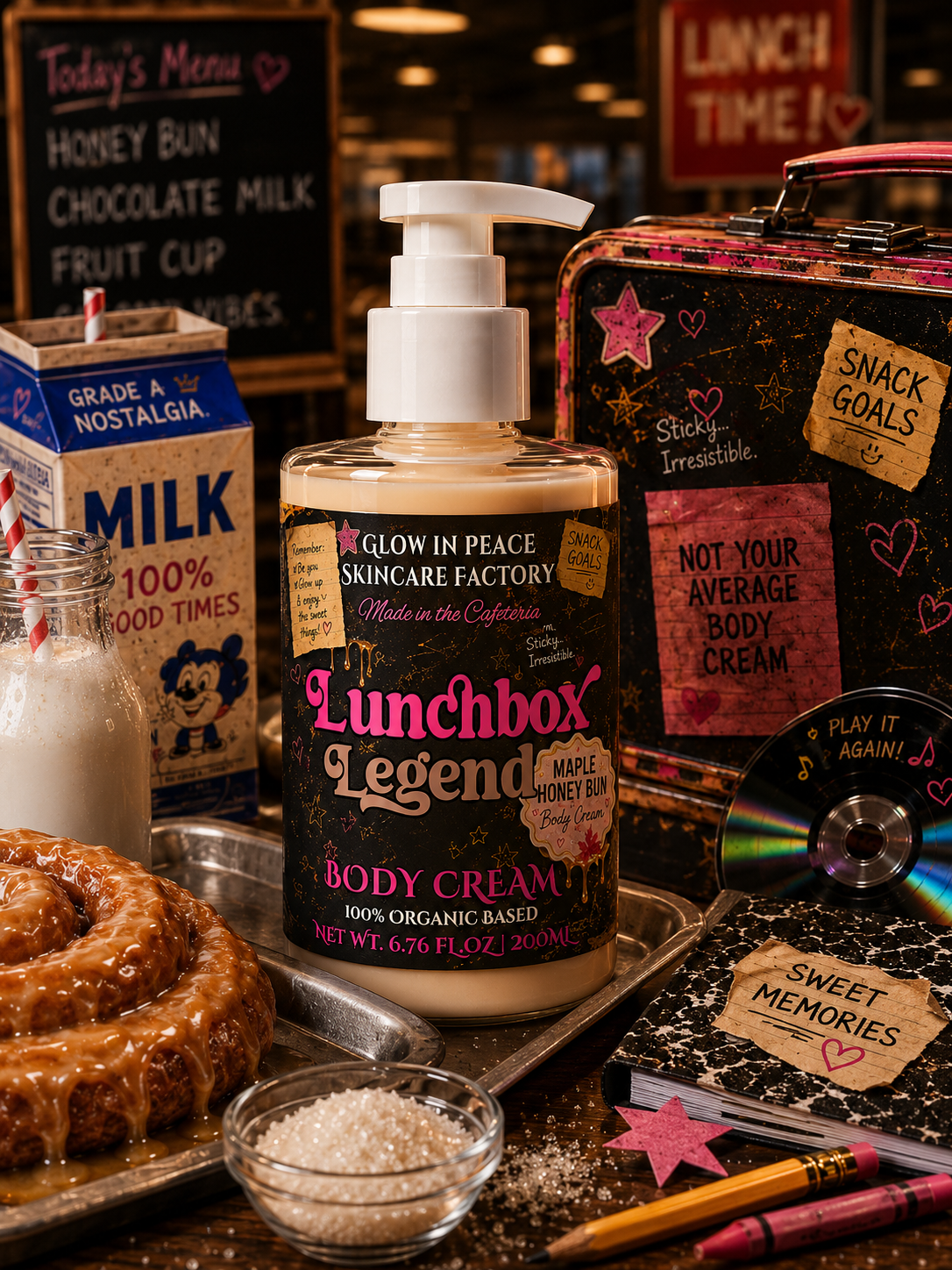 Lunchbox Legend Body Cream