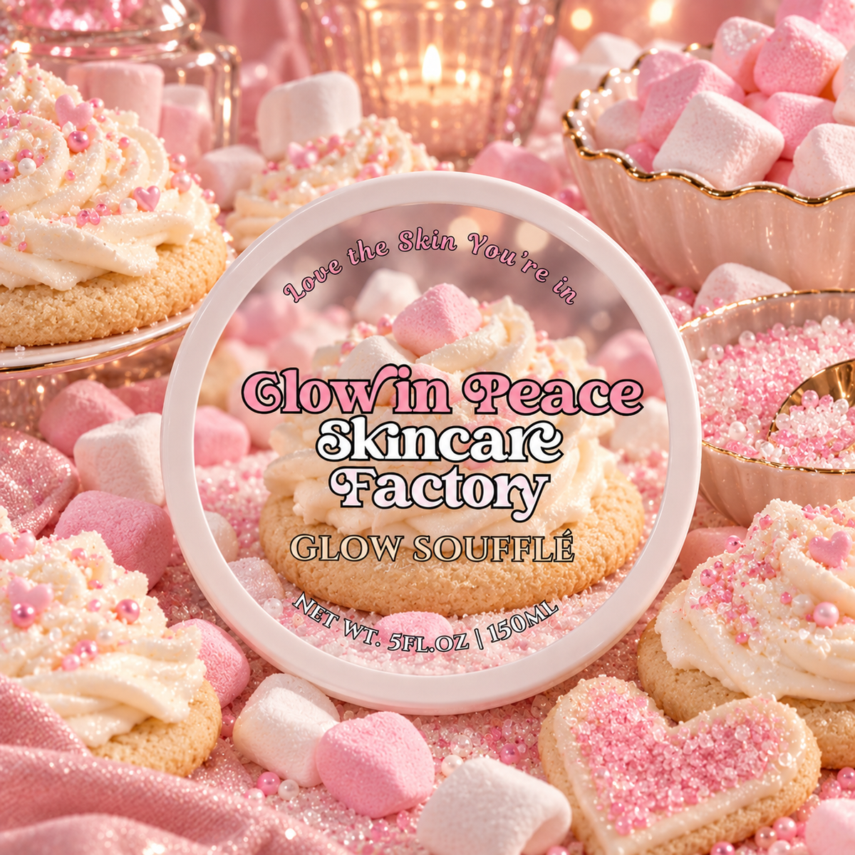 Creamy Mallow Glow Soufflé
