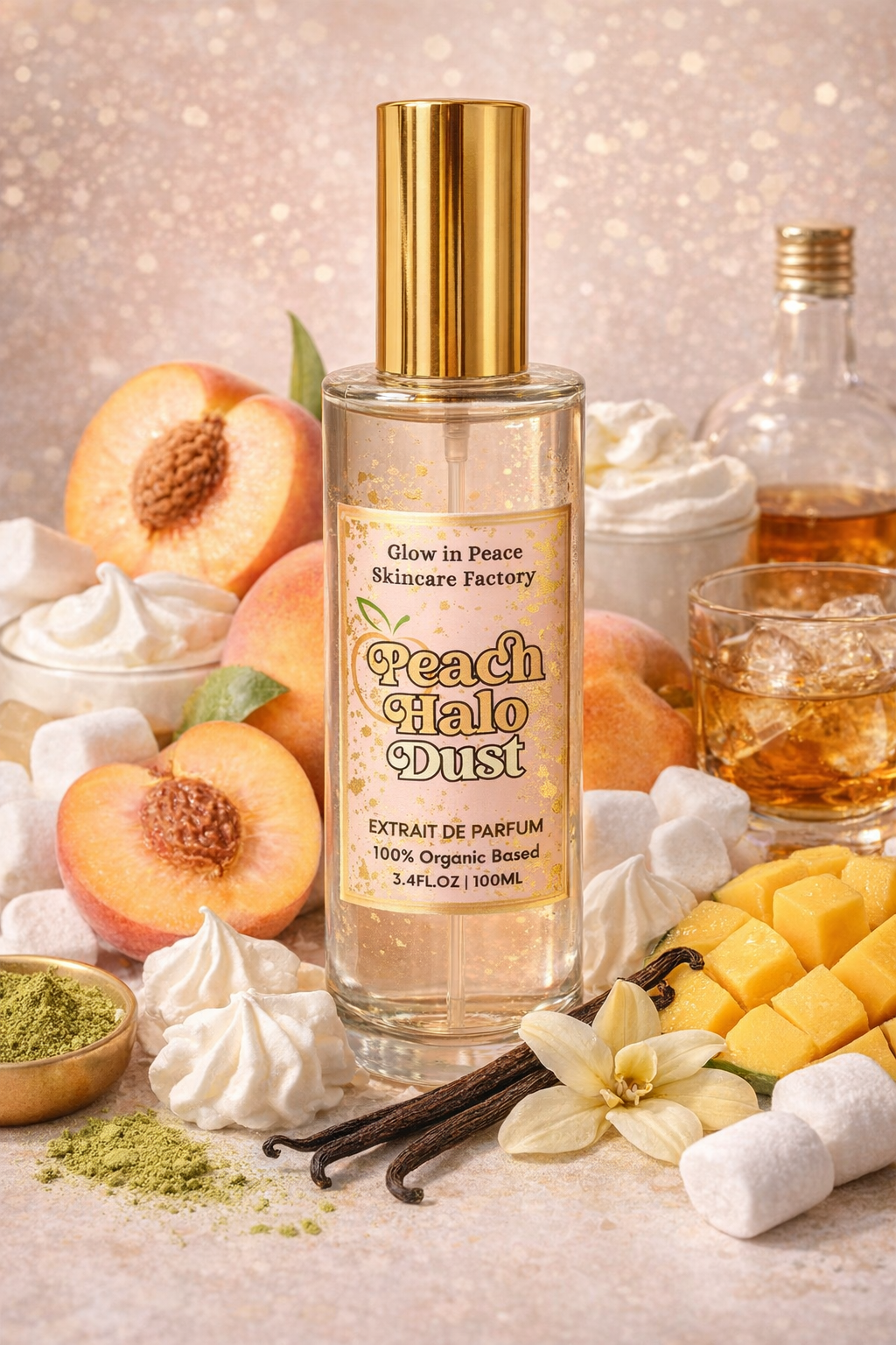 Peach Halo Dust Extrait de Parfume