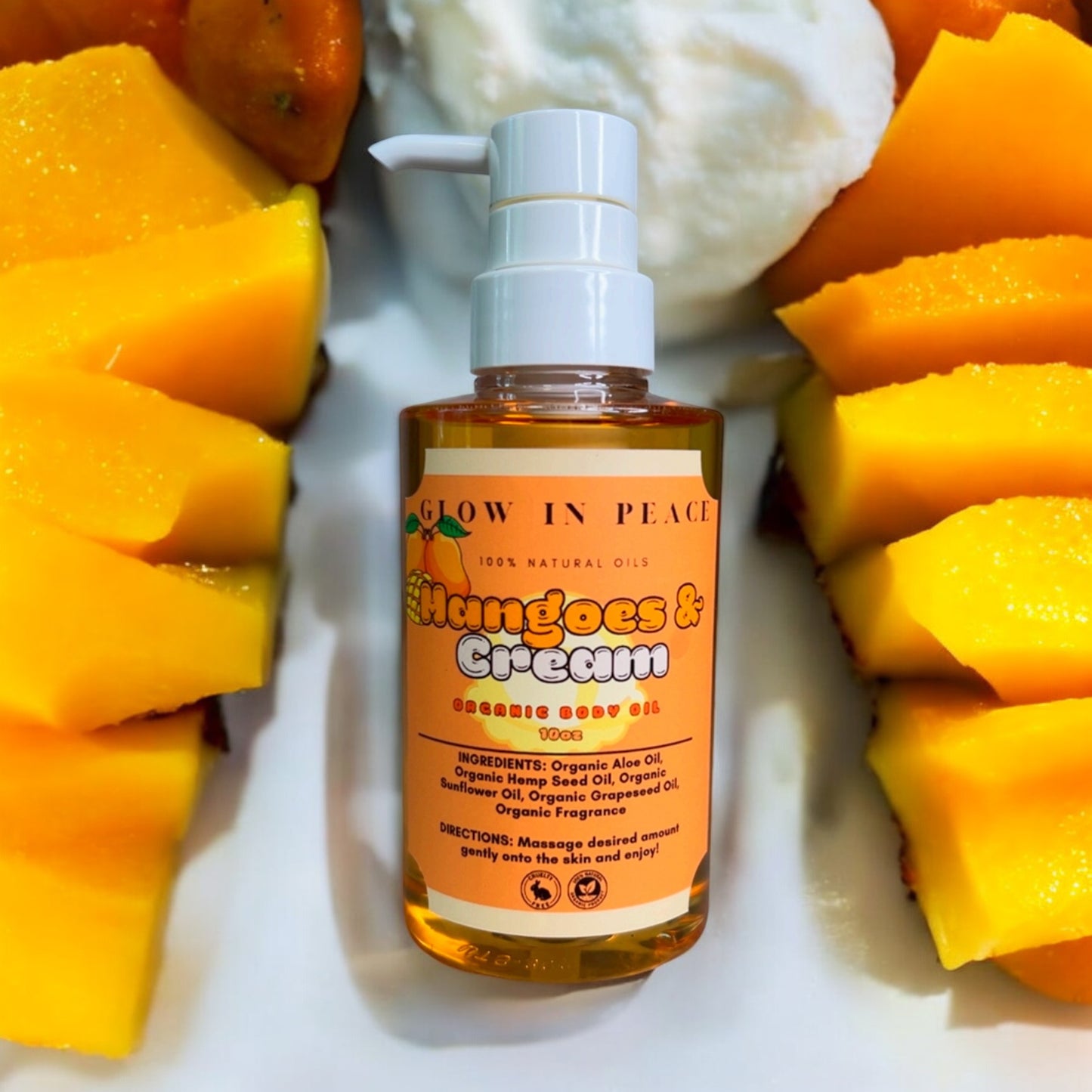 Mangoes & Cream Body Oil 10oz